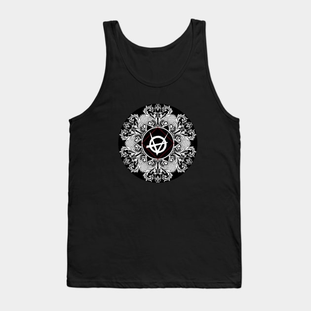 Brujah - Vampire the Masquerade Clans Tank Top by Sunweaver